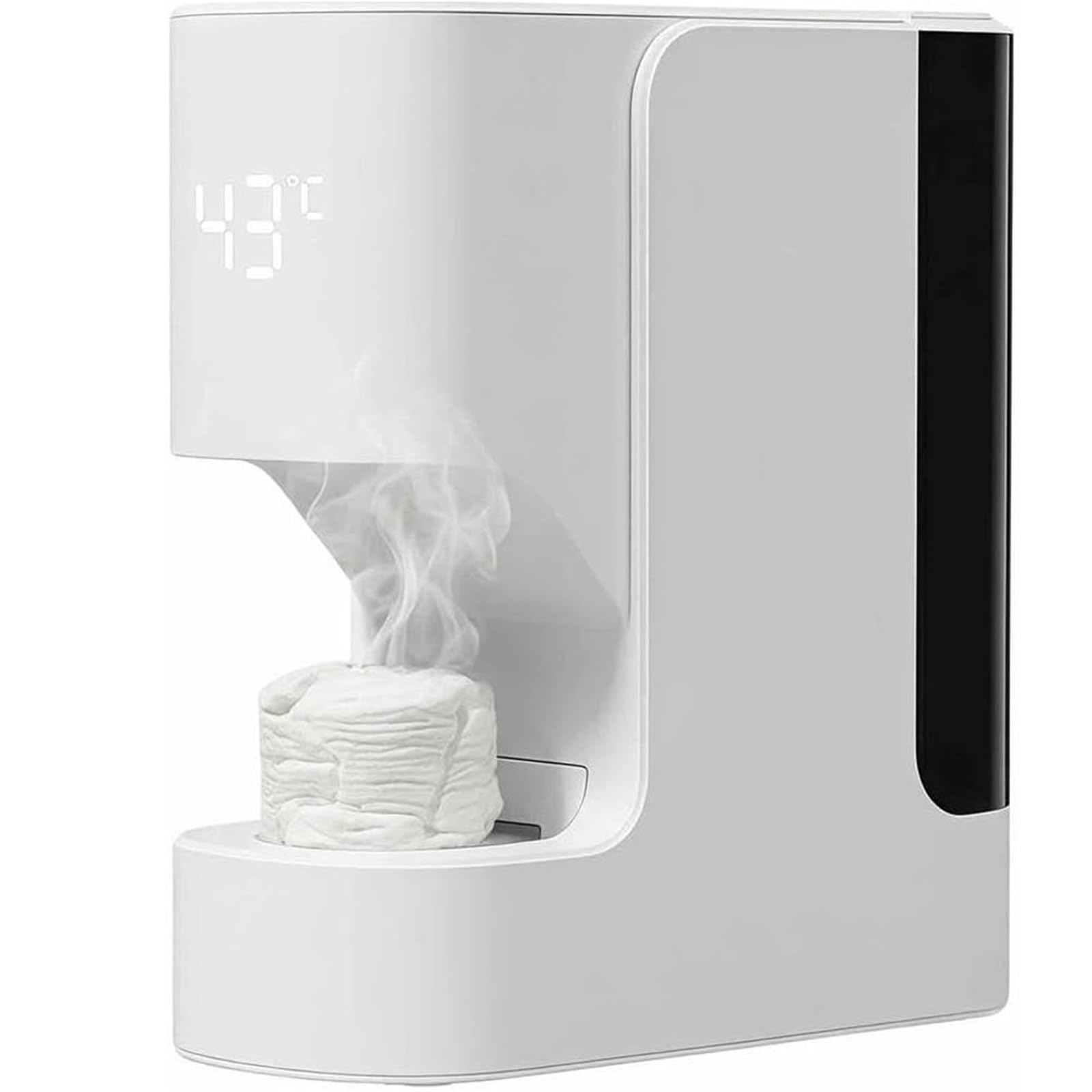 Máquina dispensadora de toallas faciales calientes 750W con temperatura constante