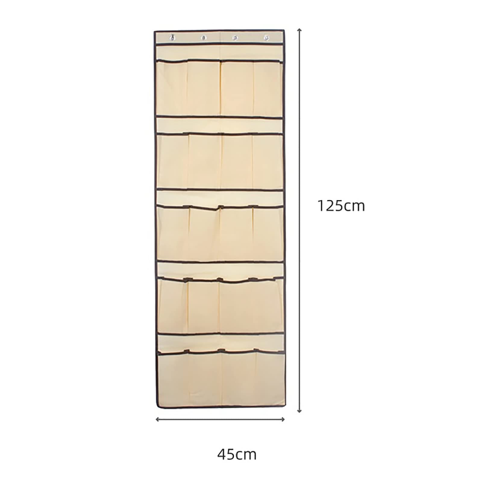 Étagère de rangement pliable grise à suspendre – Organiseur de placard polyvalent pour vêtements, matériel de camping et essentiels de la maison – Solution peu encombrante pour les petits espaces et