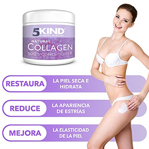 5kind clinical skincare - Bálsamo corporal con colágeno y manteca de cacao para hombres y mujeres - Imagen 3
