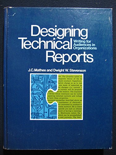 Designing technical reports: Writing for audien... 0672613670 Book Cover