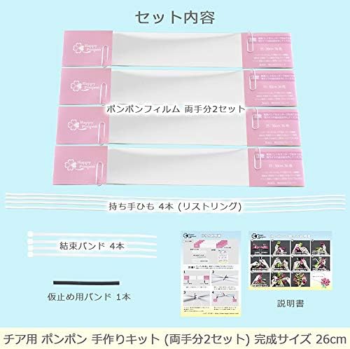 Amazon Co Jp ハッピーポンポン チア用 ポンポン 手作りキット 両手分2セット メタリック 銀 濃紫 完成サイズ 26cm 3s ポンポン カットポンポン チア ダンス 学園祭 運動会 クリスマス イベント催事 お祝い お誕生日 パーティー 宴会に 3s 銀 濃紫