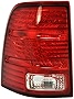 Dependable Direct Driver Side (LH) Tail Light Lamp for 2002-2005 Ford Explorer (excluding Sport Model) FO2800159 1L2Z13405AA - Does not Include the Bulb