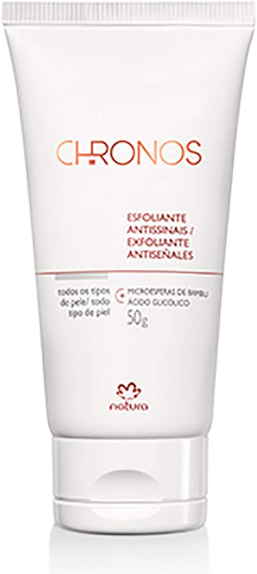 Linha Chronos Natura - Creme Esfoliante Antissinais 50 Gr - (Natura Chronos Collection - Anti-signs Exfoliant Cream Net 50ml)