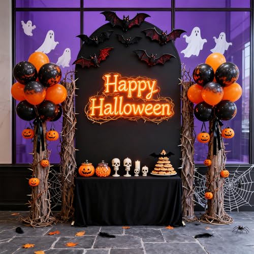 Image of Black Arch Backdrop Cover 7.2FT Spandex Fitted Wedding Arch Stand Covers Round Top Chiara Arch Covers Stretchy Backdrop for Birthday Party Ceremony Banquet Decoration