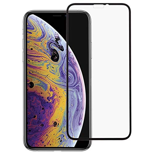 Protecteur d'écran pour iPhone XS/X film trempé 9H haute définition 10D