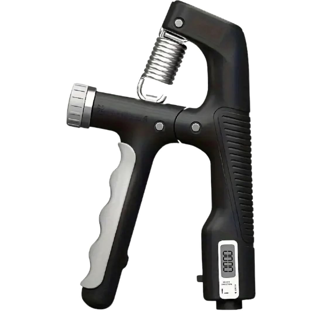 AJRO DEAL A-Shape Hand Grip with Digital Counter | Adjustable Resistance (5KG -100KG) | Hand/Power Gripper for Home & Gym Workouts | Finger & Forearm Hand Exercises & Strength Building-image-20