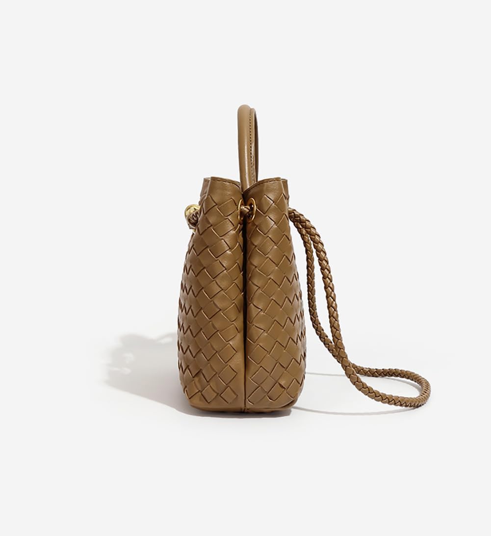 Luxury Handwoven Handbag Crossbody Tote Bag for Women, Trendy Shoulder Bag, Versatile Fashion Accessory - Image 5