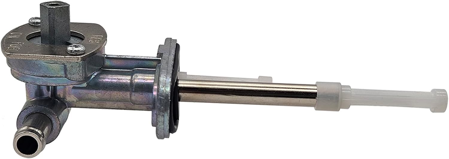 Fuel Cock Valve Petcock With Lever Compatible with Yamaha Grizzly 350 400 450 660 Bruin Kodiak YFM350 YFM400 YFM450 YFM660 5GH-24500-10-00 1NS-F4524-00-00