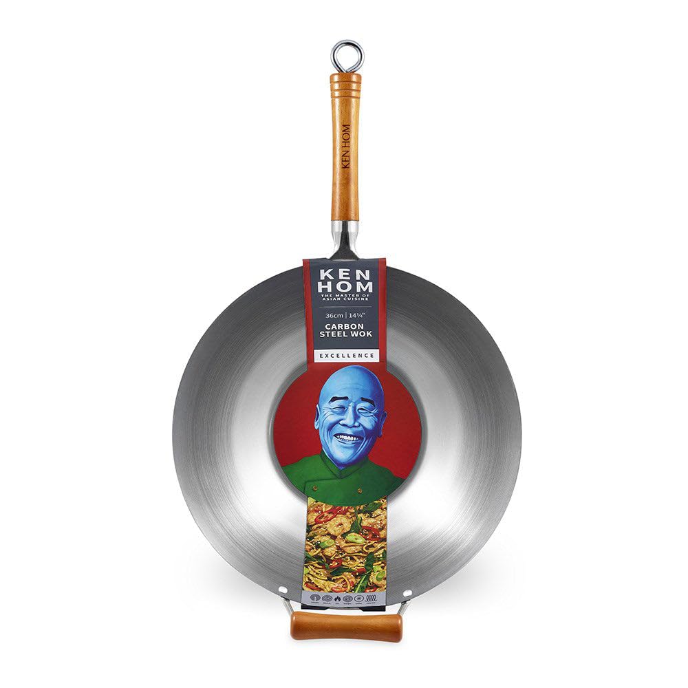 Ken Hom KH432003 Wok, Szary, 32 cm