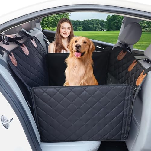 Paw Jamboree große Hund Autositzbedeckung für Rücksitz Halb Rücksitzbedeckung Hundehangematte für Auto für große Hunde