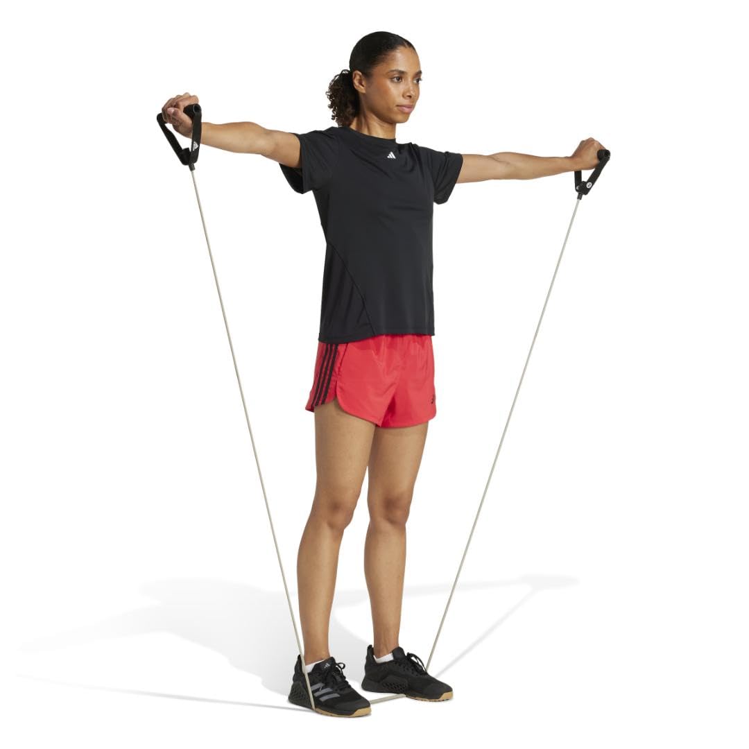 adidas Women's Short de Training 3 Bandes Pacer