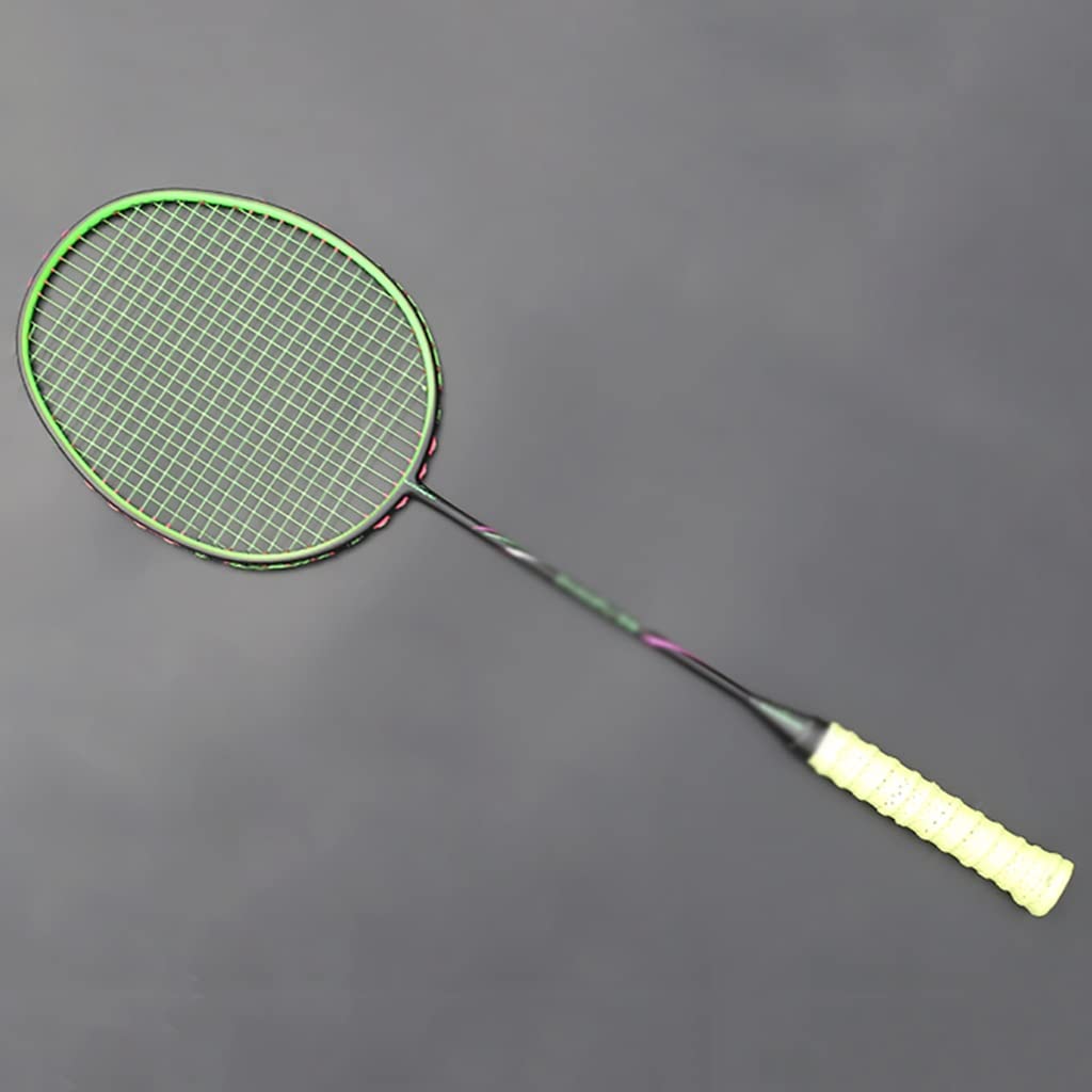 Raqueta de bádminton de Fibra de Carbono bádminton Strung Ultralight Training Raquetas Raquetas Profesionales con Bolsas for Adultos