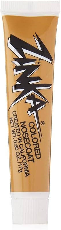 Zinka Protetor solar facial colorido com óxido de zinco, tom Flesh, Pacote com 1