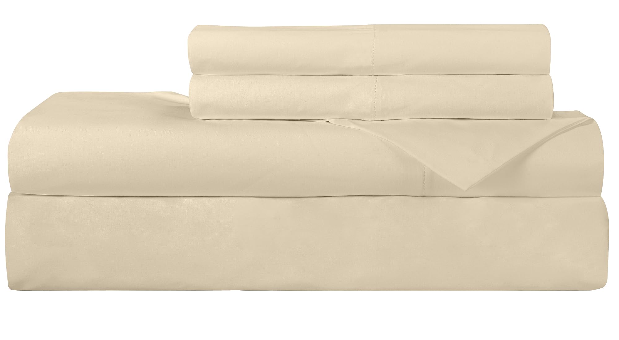 ROYALE LINENS300 Thread Count (King - Light Yellow)