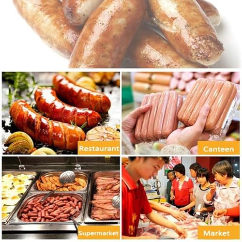 Macchina di rifornimento commerciale della salsiccia, riempitrice automatica dell'acciaio inossidabile 1440rpm per ristoranti, impianti di trasformazione, cucine