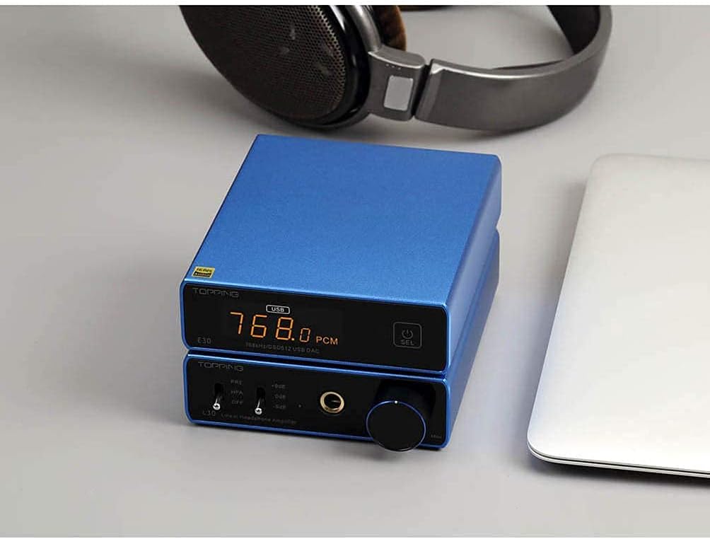Best Cyber Monday 🔥 TOPPING E30 Hi-Res DAC AK4493 32Bit/768kHz DSD512 HiFi XMOS XU208 Stereo Digital Audio Decoder (Blue) Black Friday - 80% OFF TOPPING E30 Hi-Res DAC AK4493 32Bit/768kHz DSD512 HiFi XMOS XU208 Stereo Digital Audio Decoder (Blue)
