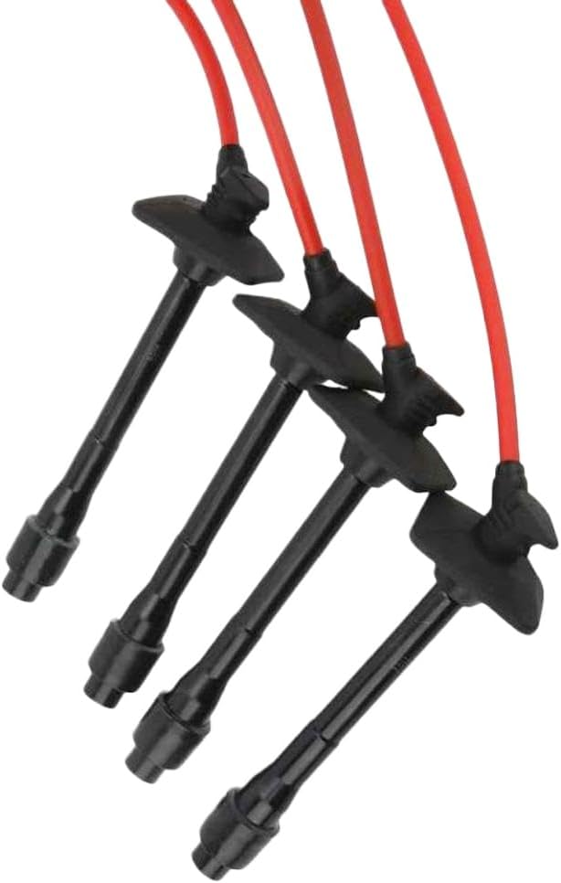 4pcs Ignition Spark Plug Wire Set 90919-22400 Compatible With 1997-2001 Solara 1999-2001