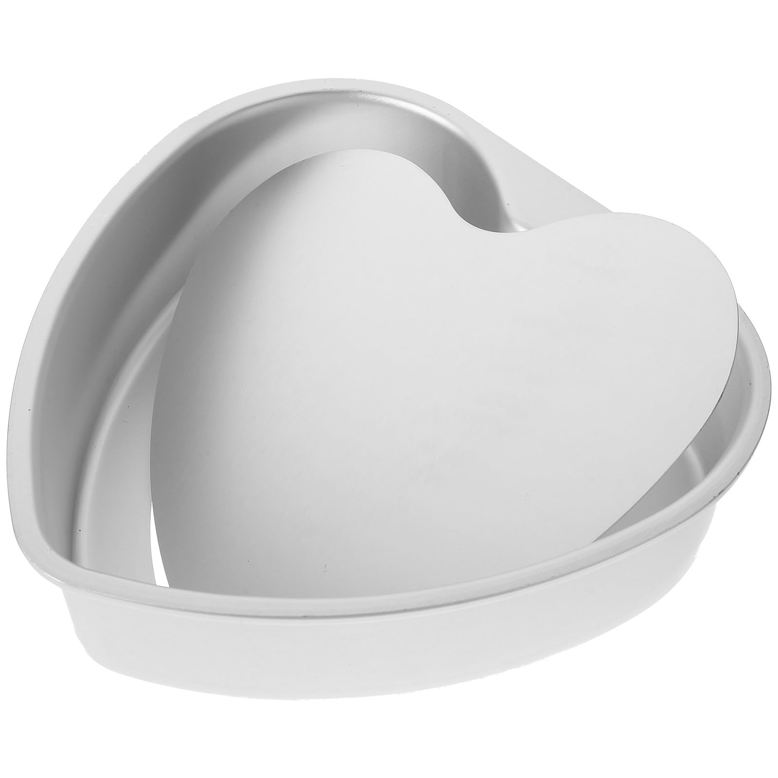 Toyvian Herzförmige Backform aus Hochwertigem Material Antihaft Hitzebeständig für Kuchen Cheesecake Mousse Praktisches Diy-backzubehör für Anfänger und Profis