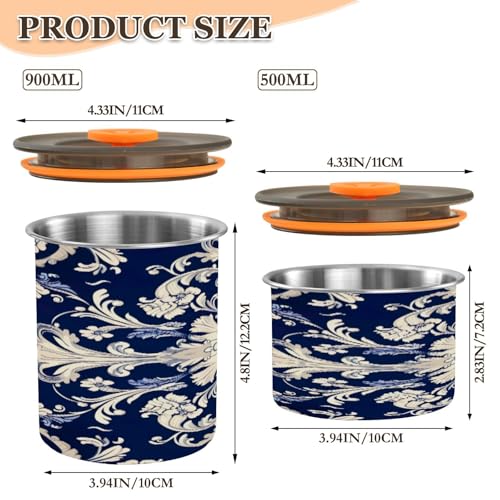 Recipiente de café ATTX acero inoxidable 17oz miniatura 2