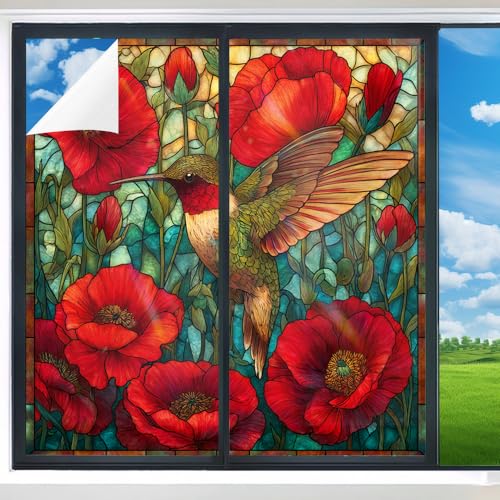 Película para Ventana Decorativa de Vidrio 19.7x35.4 in x 2 Pzs miniatura 1