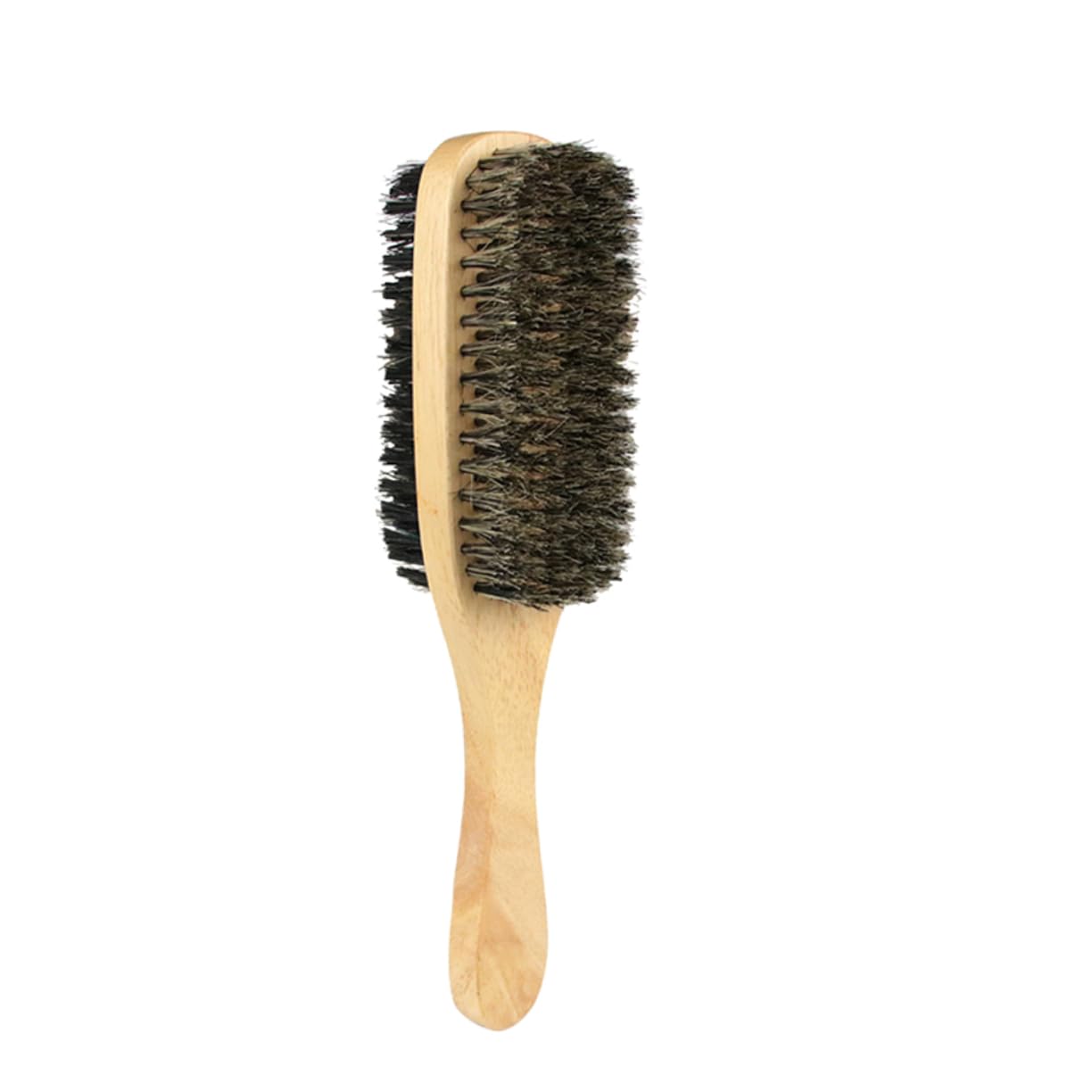 TOVINANNA Men's Beard Brush Double-sided Comb for Hairdressing Made of Material Safe for Your Skin Compact Portable