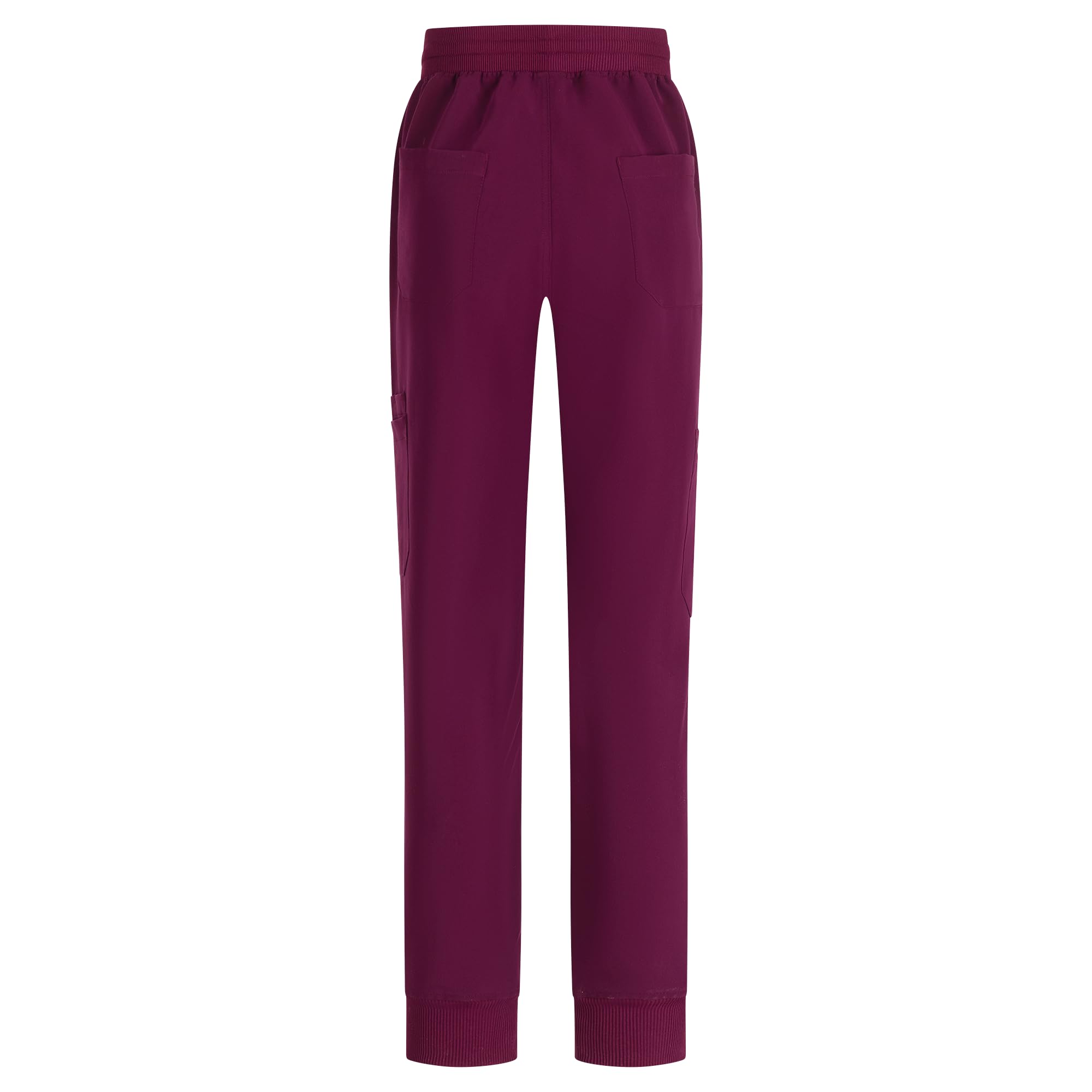 B-well Mauri Pantaloni Infermiere Donna Half-Jogger Pantaloni Sanitari Donna Elastici Pantaloni Medici Donna Spandex con Elastico in Vita