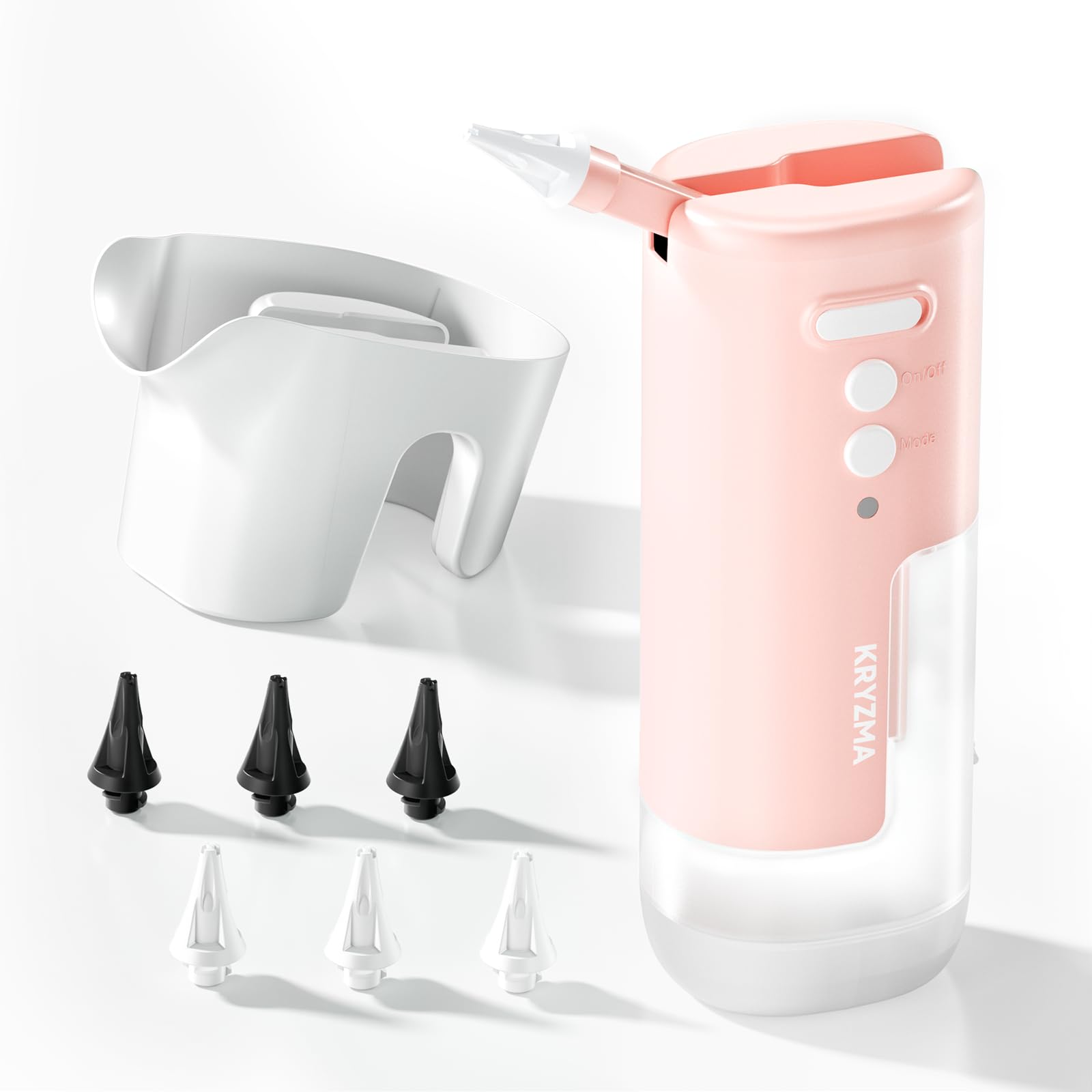 Amazon.co.jp: 耳掃除 耳洗浄 Kryzma 電動耳洗浄機 4mmノズル先端 充電