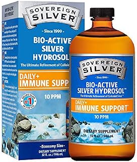 Sovereign Silver Bio-Active Silver Hydrosol for Immune Support* - 32 Fl Oz