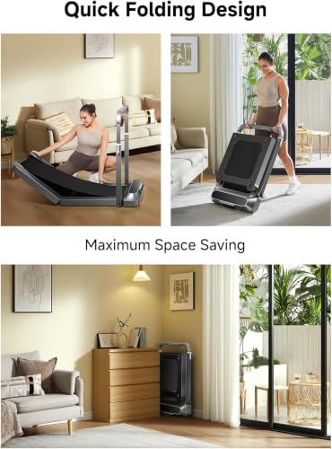 Image of WALKINGPAD Folding Treadmill, 2 in 1 Walking Pad with Handle Bar