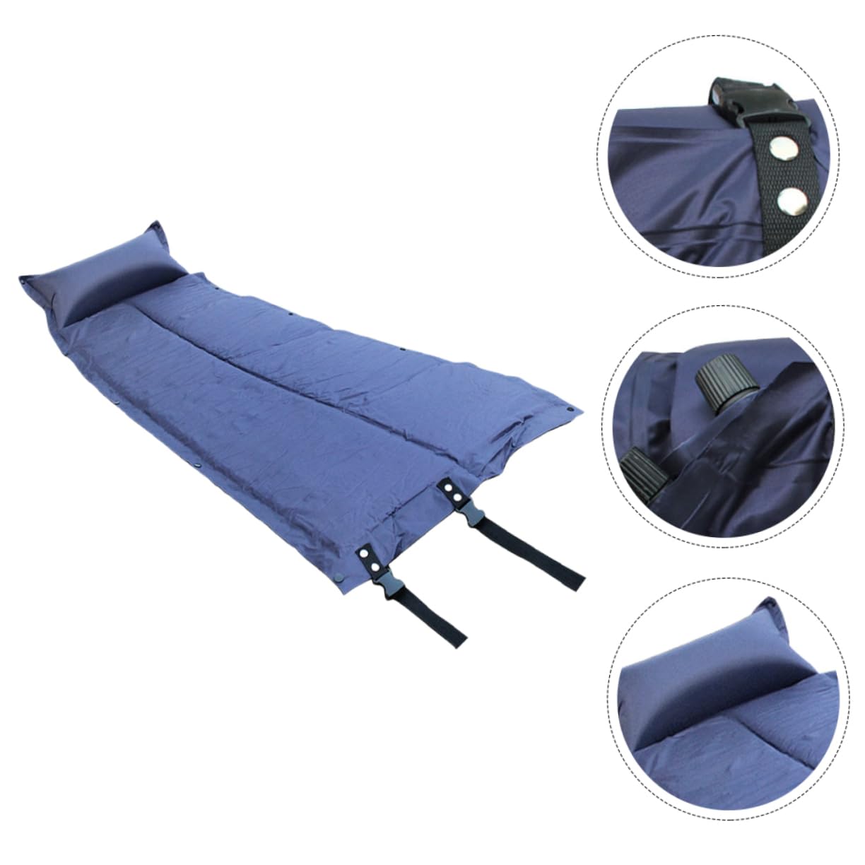 Kisangel Matelas de Camping Gonflable Portable Tapis de Sol Pratique pour Camping Accessoire de Léger
