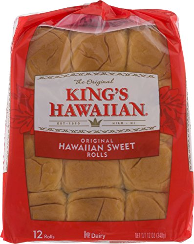 King's Hawaiian Rolls Original Hawaiian Sweet Rolls 12 ct. ( 2 packs )