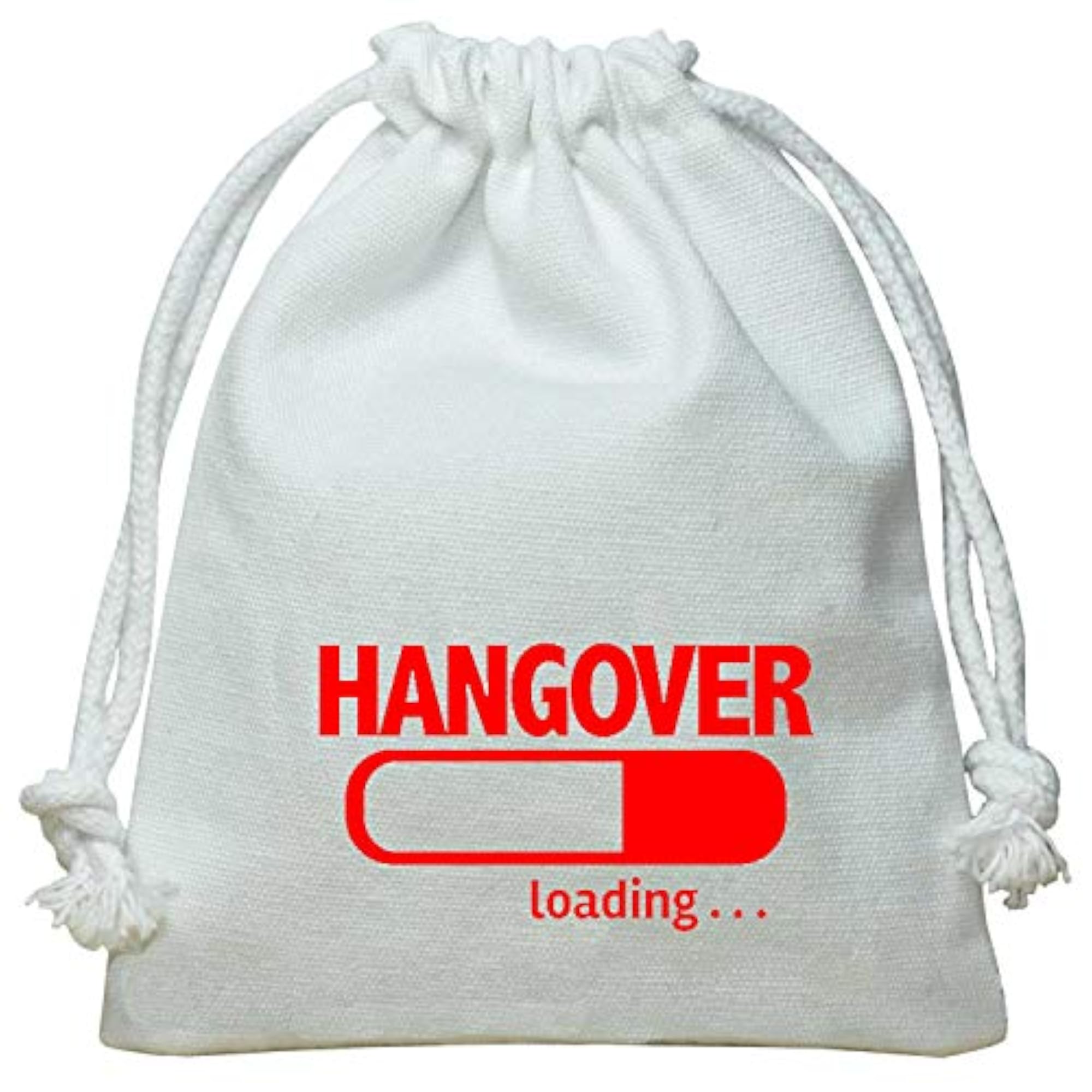 Pack of 3 Personalised Poly Canvas Hangover Pouches