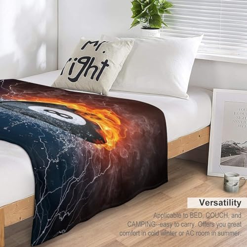 Manta de forro polar de billar acogedora manta de sofá suave ligera 7
