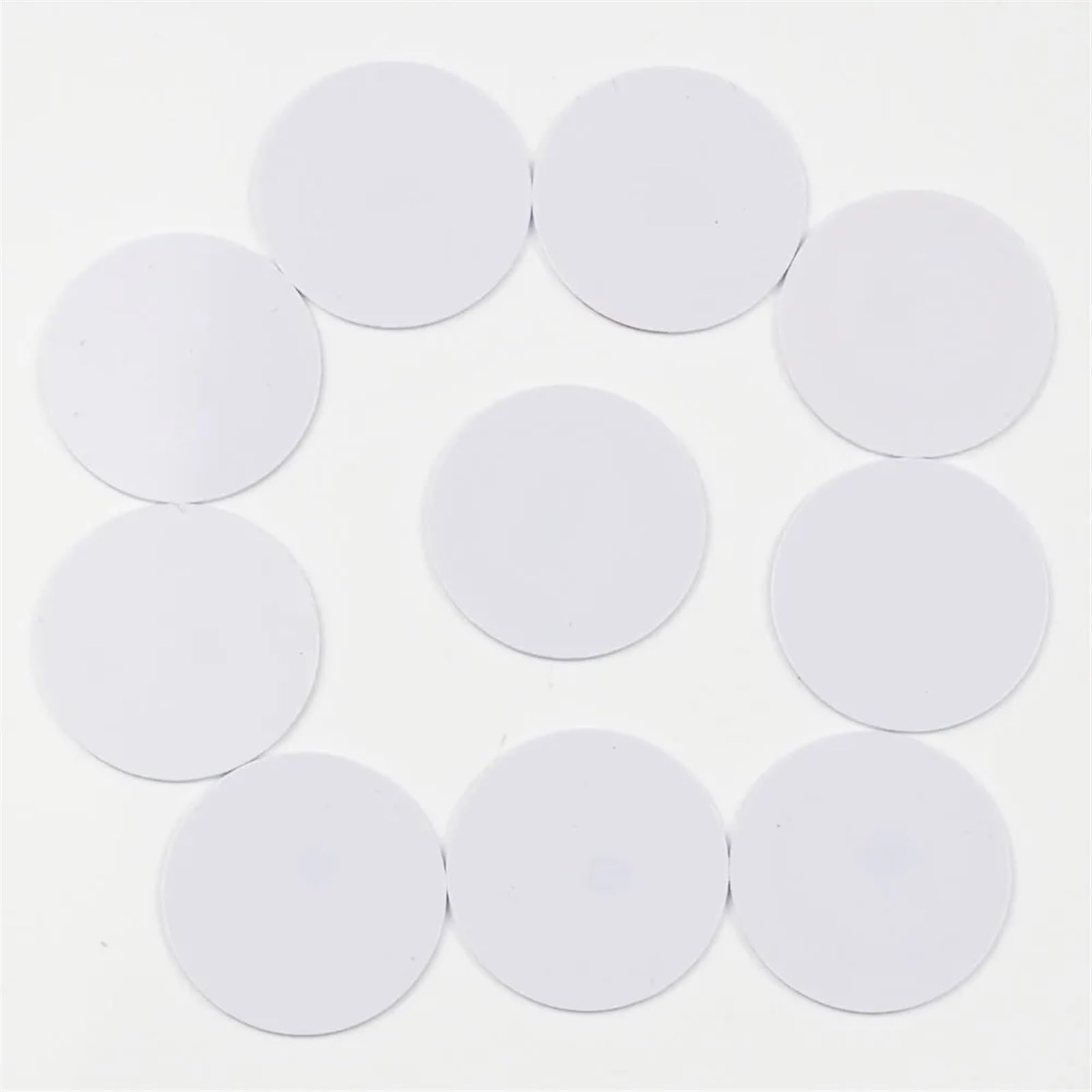 NFC 215 Münzkarte, 13,56 MHz, NFC215, Universal-Etikett, ultraleicht, Durchmesser 25 mm, 100 Stück