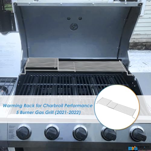 Image of G429-0001-W1 Warming Rack Grill Parts for Charbroil Performance 5 Burner