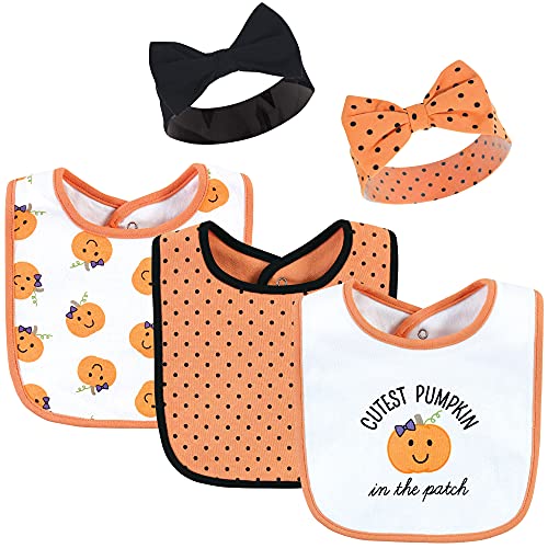Image of Hudson Baby Unisex Baby Bandana Bibs and Headbands