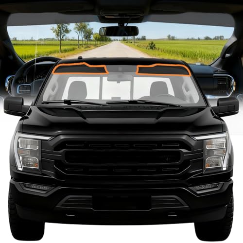 AUTOTEK Windshield Sun Visor Tint for Ford F150 2021-25