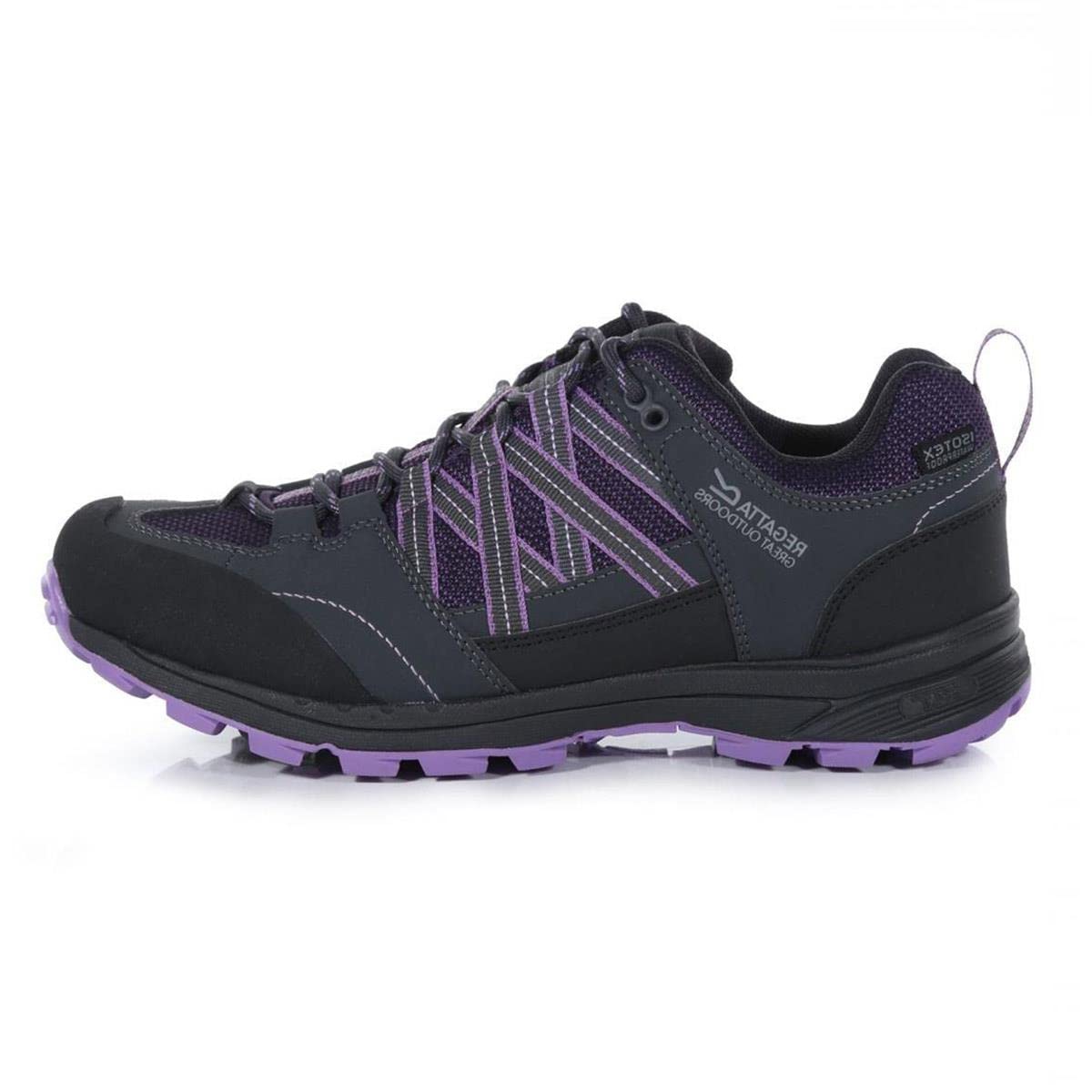 Regatta Lady Samaris II Lightweight Waterproof and Breathable Stabilising Low Walking Shoes with EVA Comfort Footbed
