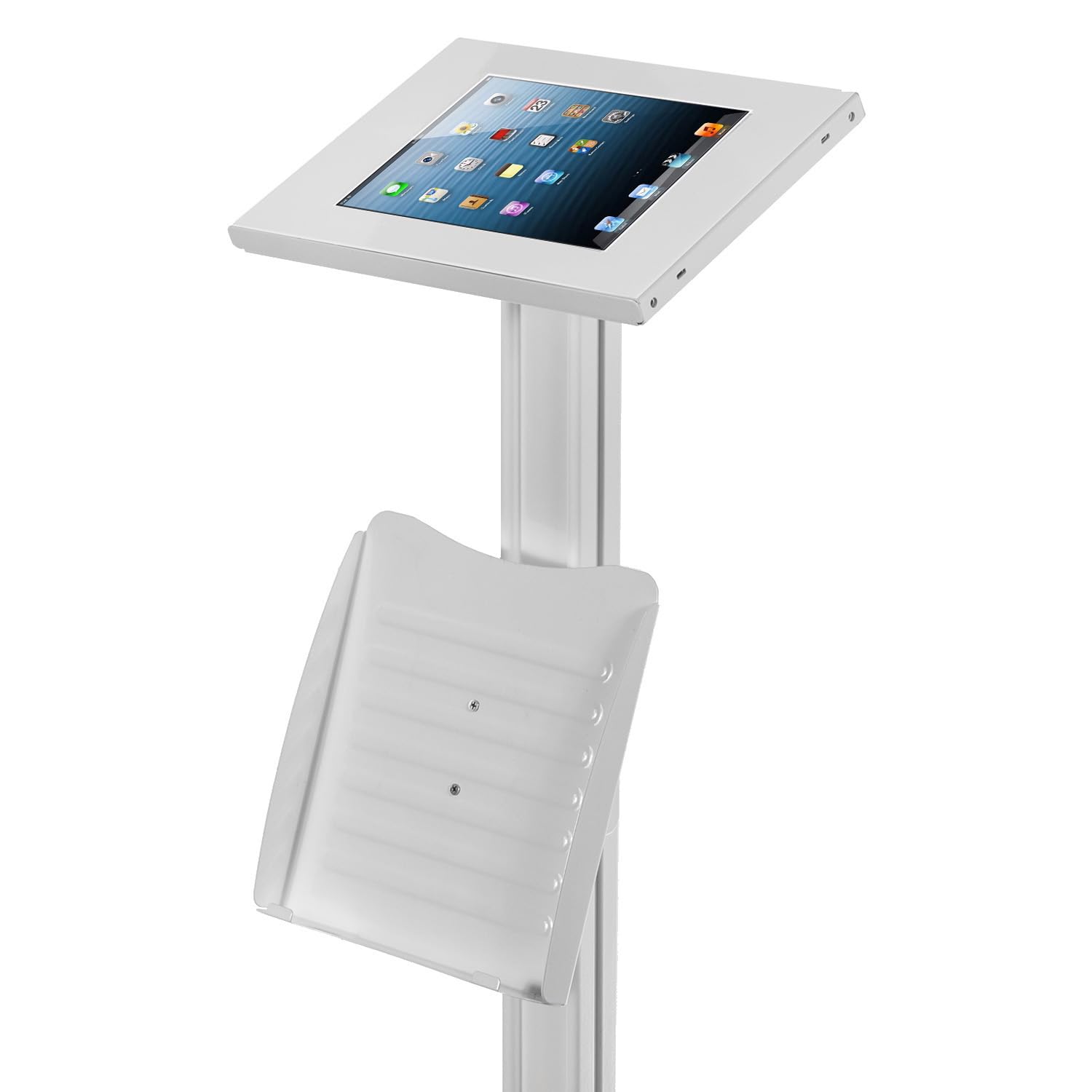 Maclean MC-724 Supporto Staffa da Pavimento per Tablet Stativo Stand Compatibile con iPad2.3.4 IPAD Air