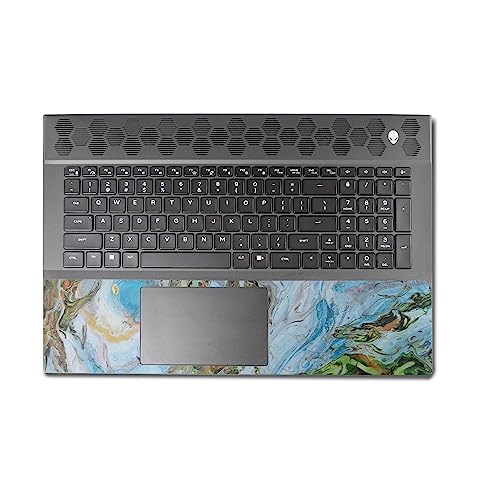 Image of MightySkins Skin Compatible with Alienware M18 R1 (2023) Full Wrap Kit - Island Swirl | Protective, Durable, and Unique Vinyl Decal wrap Cover | Easy to Apply & Change Styles | Made in The USA