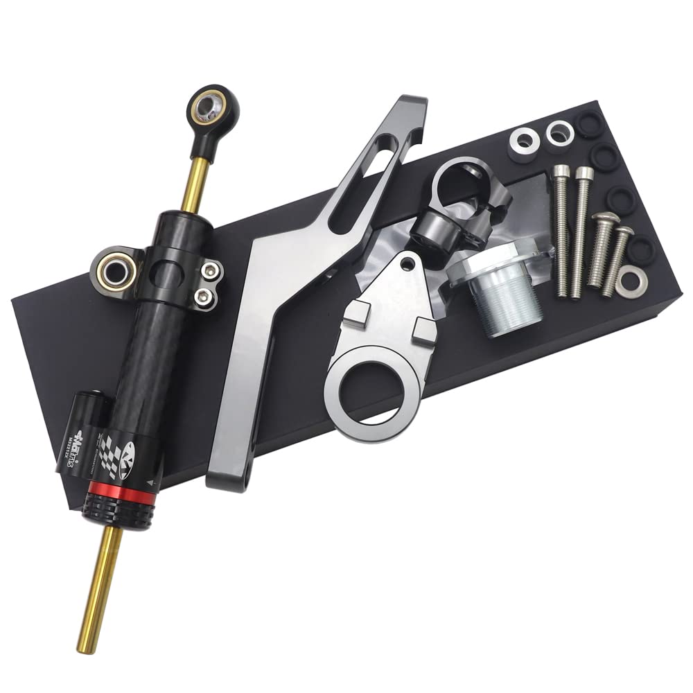 Stabilizzatore Di Sterzo Moto BONFUN CNC - Per Kawasaki Z1000 Z750 2003-2009, Sicurezza E Stabilità - Foto 4