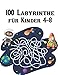 Labyrinthe für Kinder 4-8: Labyrinth-Aktivitätsbuch für Kinder Jungen und Mädchen Spaß und einfache 100 Labyrinth-Rätsel für alle Altersgruppen