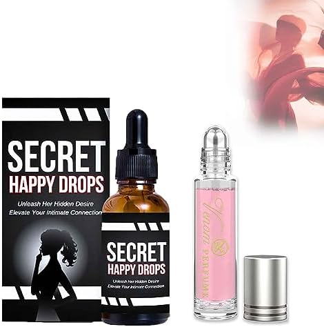 PleasurePeak Oral Drops, Secret Happy Drops, with Pheromone Perfume for Women, Female Libido Drops, Secret Happy Drops for Women (1PCS)