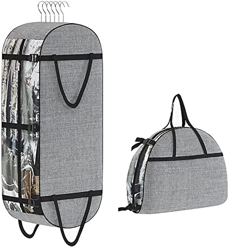 Hanging Garment Bags for Travel & Closet Storage, 50" Dance Garment Bags for Hanging Clothes, Suit Bag, Carry on Garment Bag, Moving Bags for Clothes, Suit Travel Cover for Men