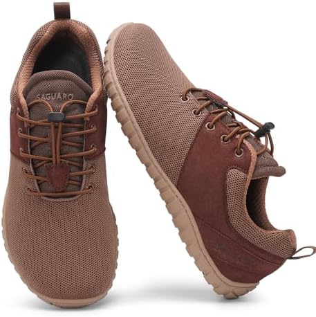 SAGUARO Barfußschuhe Herren Damen Minimalistische Barefoot Sneaker mit Breiter Zehenbox für Alltag,Training,Walking,Reisen Gr.36-48
