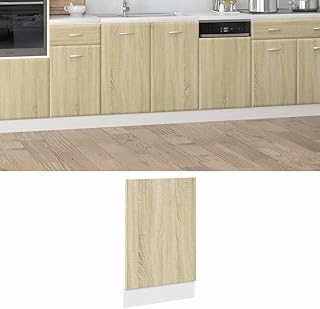 GCHDHAPB Gabinetes y almacenamiento, gabinetes de cocina y lavavajillas, panel Lyon Sonoma Oak 45 x 3 x 67 cm, madera de...