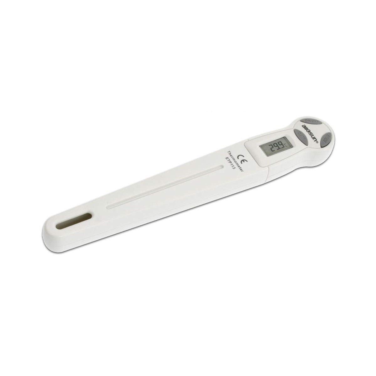 XINGYU Tipo de sonda Termómetro de Temperatura de Aceite de Alta precisión, Medición precisa de la Temperatura del Agua, Termómetro electrónico de sonda de Acero Inoxidable, Tipo de plu