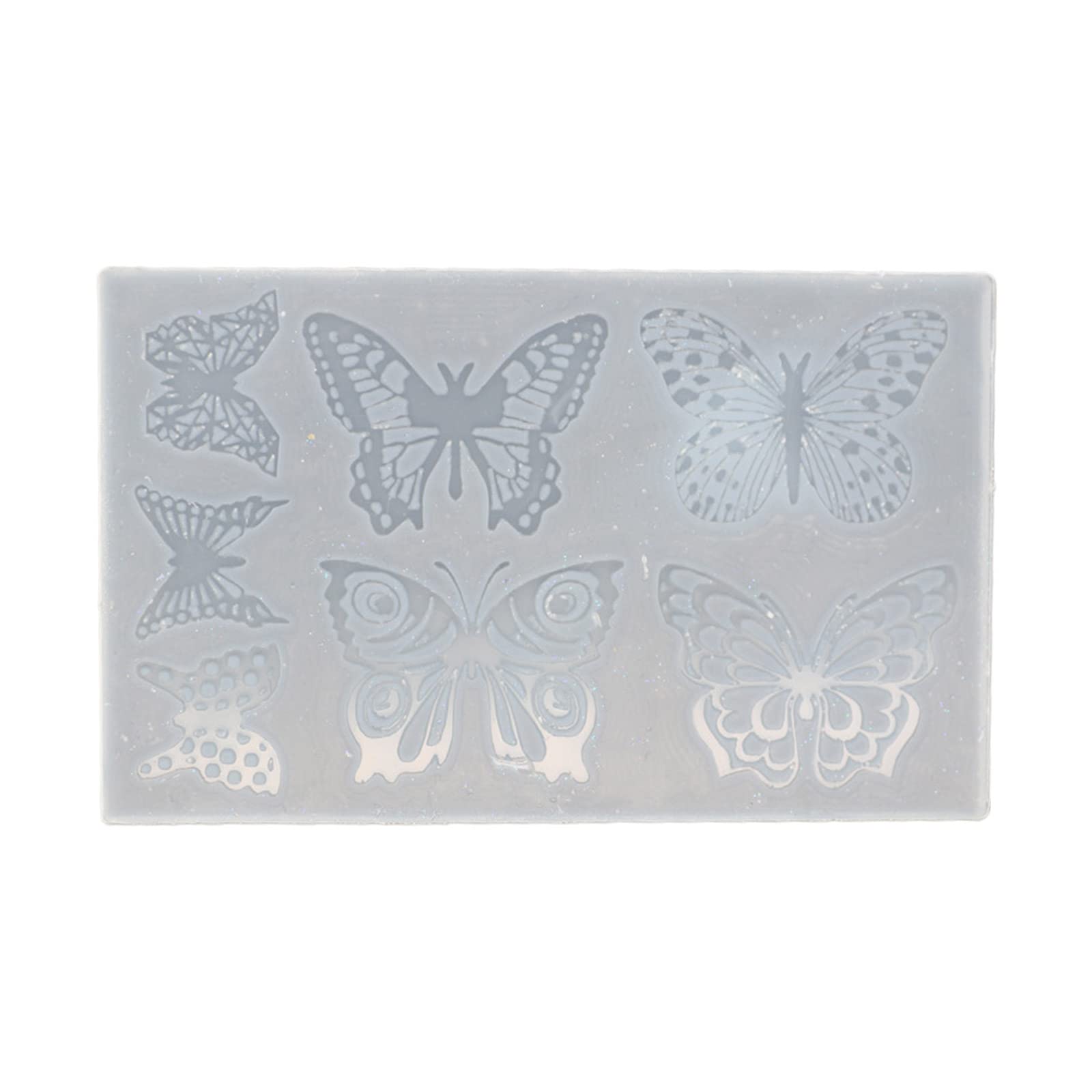 oringnat Resin Jewelry Mold,Keychain Resin Mold Butterfly-Silicone Mold for Resin Pendants Keychain,Earrings,Jewelry