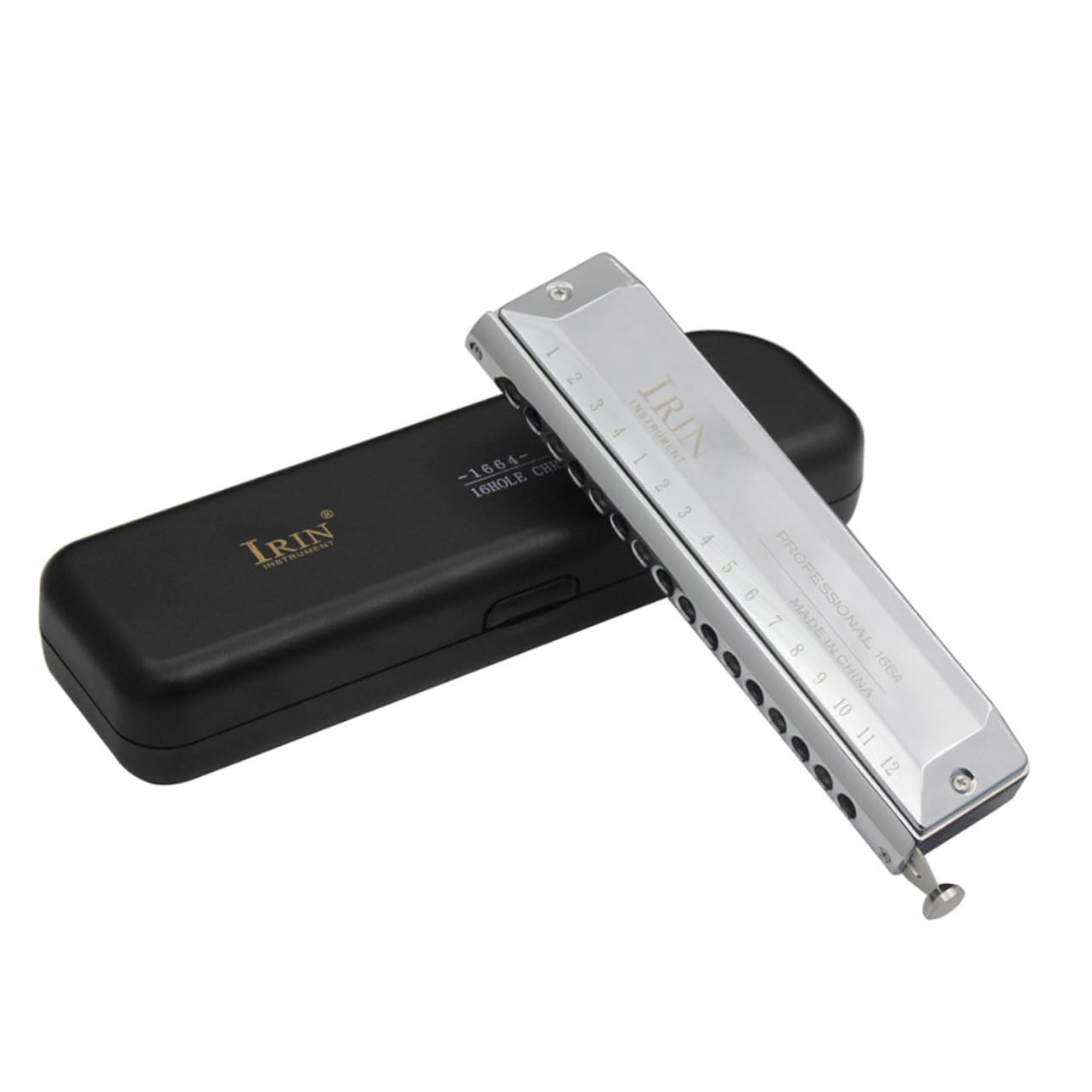 ERINGOGO 1PC instruments for adults harmonica for kids harmonica for adults kids musical instruments Music Instrument Semitone Harmonica 16 Hole Harmonica Bruce chromatic scale child