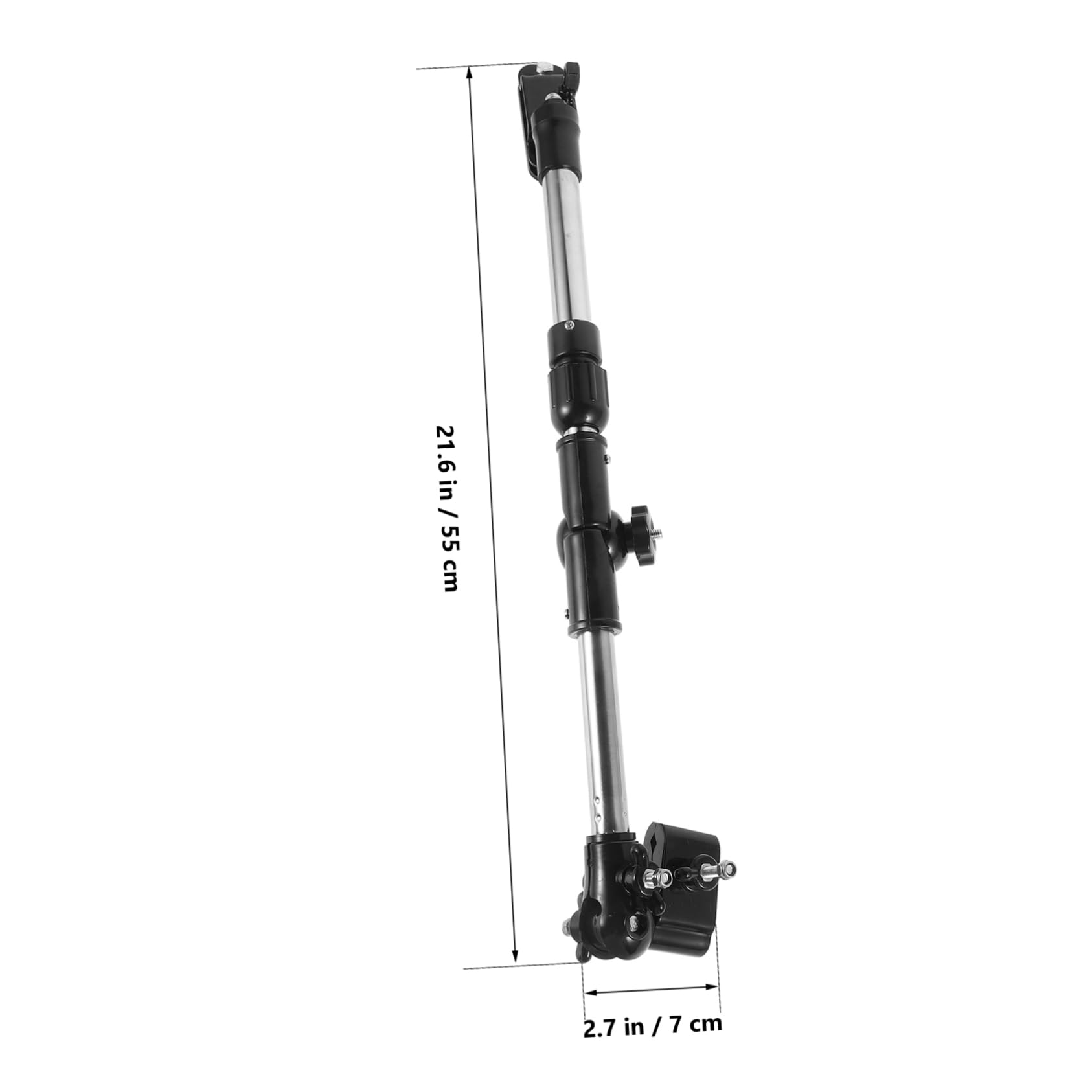 Kisangel Umbrella Holder Bracket for Strollers Bikes and Wheelchairs Versatile Support for Sun and Rain Protection for Compact and Portable Design
